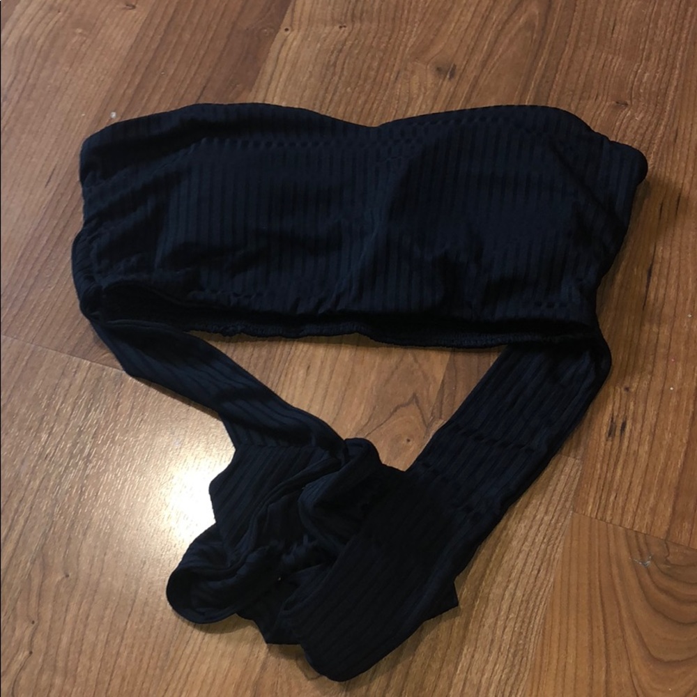 Black tube top